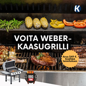 Leadspark Weber kaasugrilli